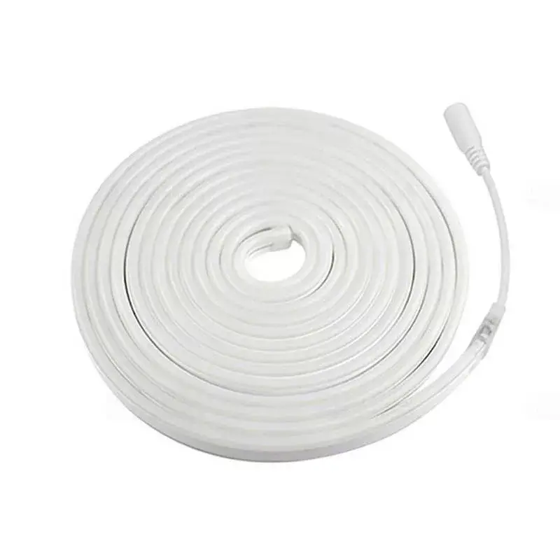 Alacsony ár DEL1639 LED szalag neon flex 3000K meleg fehér, 5m, IP65, 12V, 6W/fm, lm/m, 120LED/m, SMD2835, delux