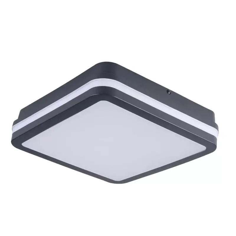 Csak ma Kanlux 38788 BENO 12-18W CCT-L-SEG lámpa, mennyezeti szögletes LED mozgásérzékelős, grafit 3000-3500-4000K, IP65