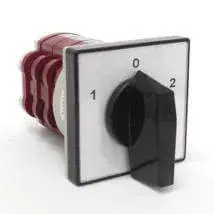Apator 4G25-53-U 3P előlapra építhető ipari kapcsoló 3P 1-0-2 átkapcsoló 25A Prémium