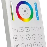 MiLight FUTB8 RGB+CCT 8 zónás fali vezérlő távirányító 3V Elemes, Mi-Light Smart panel Olcsó