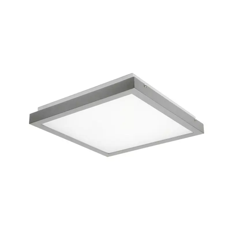 Ne maradj le Kanlux 24646 TYBIA M 25W-NW-SE GY lámpa, négyszögletes mennyezeti LED lámpatest, mozgásérzékelős szürke 4000K