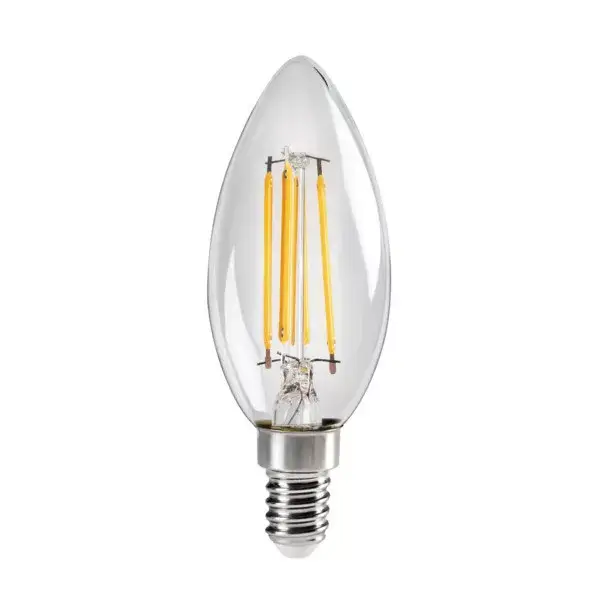Kanlux 29618 XLED C35E14 4,5W-WW fényforrás, LED gyertya izzó 2700K E14 Népszerű