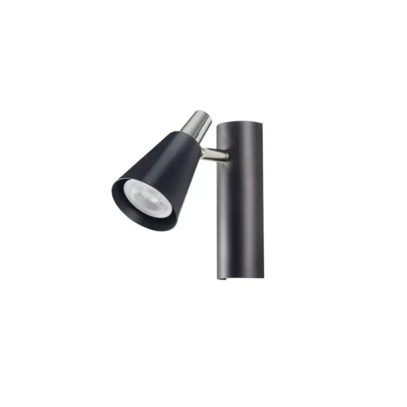 Kanlux 33091 SEMPRA EL-1I B-SR lámpa GU10, Falon kívüli spot lámpatest fekete-króm Ne maradj le