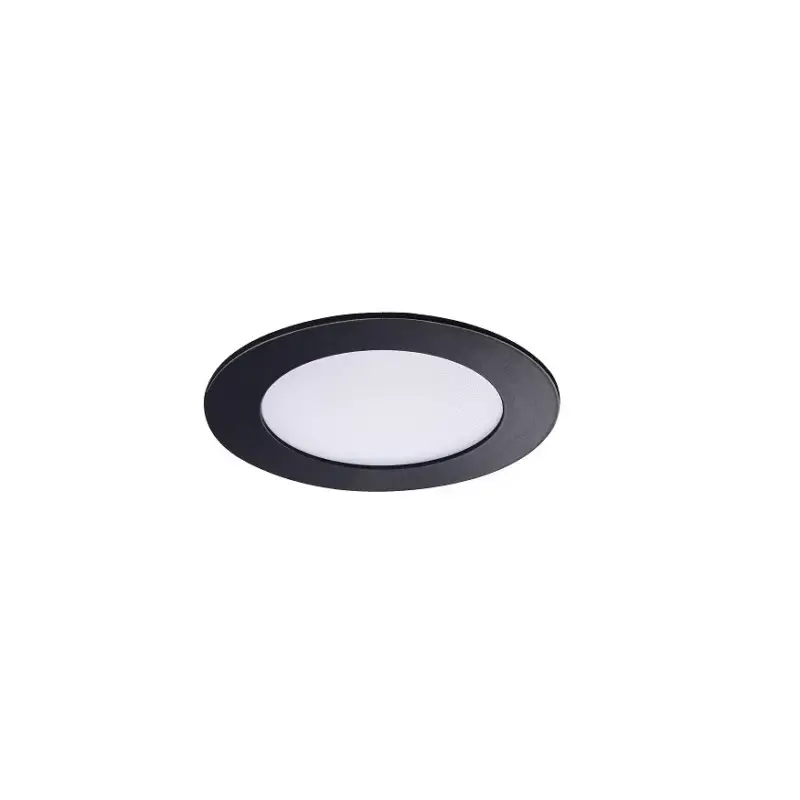 Kanlux 33562 ROUNDA V2LED6W-WW-B lámpa, kis LED panel, kerek, fekete Legnépszerűbb