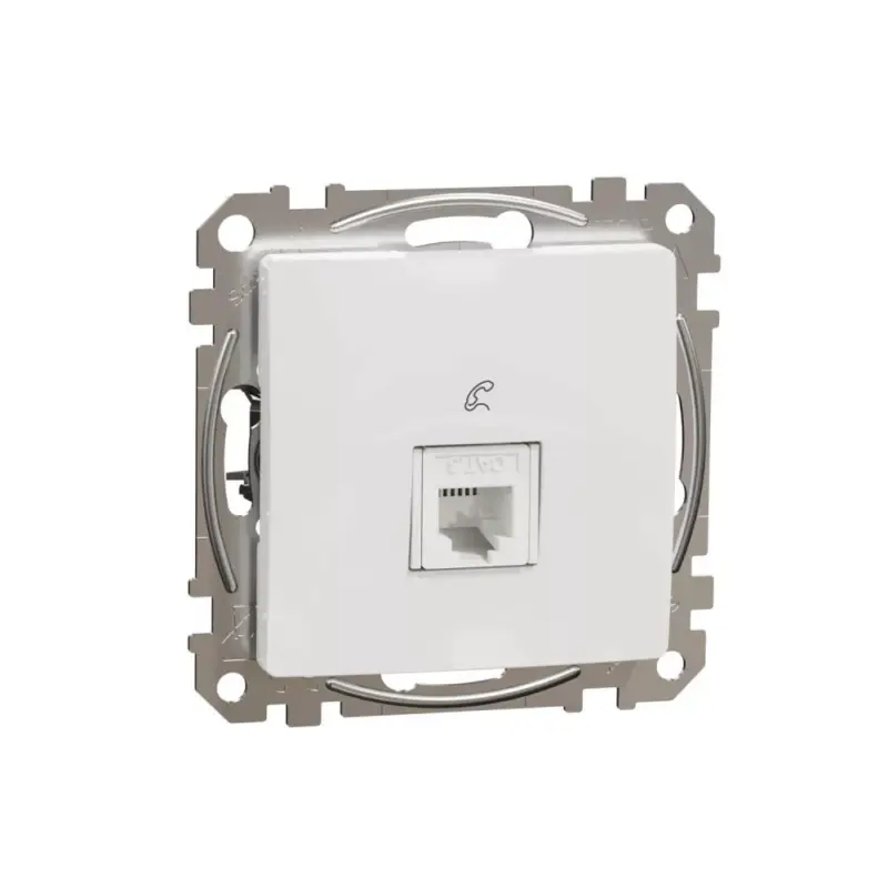 Gyors szállítás ÚJ SEDNA 1xRJ11 aljzat, fehér Schneider SDD111491