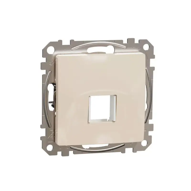 ÚJ SEDNA 1xRJ45 adapter, Keystone betétekhez, bézs Schneider SDD112421 Olcsó