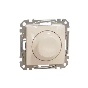 Korlátozott ajánlat ÚJ SEDNA LED fényerőszabályzó, univerzális, 5-200VA, váltóba köthető, bézs Schneider SDD112502