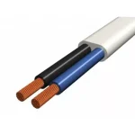 MTL kábel 2x0,75mm2 fehér PVC köpenyes réz erű sodrott H03VVH2-F (MTL) Outlet