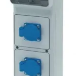 Különleges ajánlat ACQUA doboz 6 modul - 2 db házt.alj + 1 db 2P+F ipari alj (23230) IP44, 6403, Famatel S.A