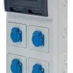 ACQUA doboz 8 modul - 4db házt. aljzat IP44, 6501, Famatel S.A Csak ma