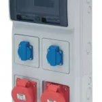 ACQUA doboz 8 modul - 2db házt. - 1db 3P+F 16A- 1db 3P+F 32A, 6504, Famatel S.A Rendeld meg most