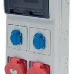 ACQUA doboz 8 modul - 2db házt. - 2db 3P+N+F 32A IP44, 6508, Famatel S.A Exkluzív ajánlat