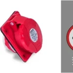 Prémium FAMATEL ipari beépíthető döntött dugalj/ dafb-163 / 3P+F 380V 16AIP44, 23330, Famatel S.A