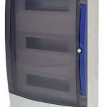 AcQUA 42 modulos falon kivüli szekrény átlátszó ajtóval, IP65, 3942-T, Famatel S.A Árengedmény