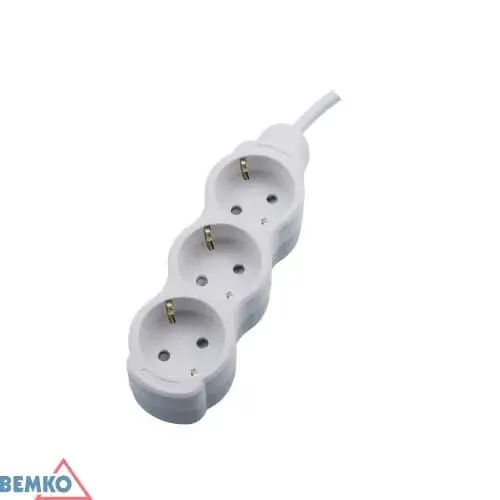 Expressz szállítás Hosszabbító 3-as 3 m vez.16A-230V, B06-NB3GS3M, Bemko
