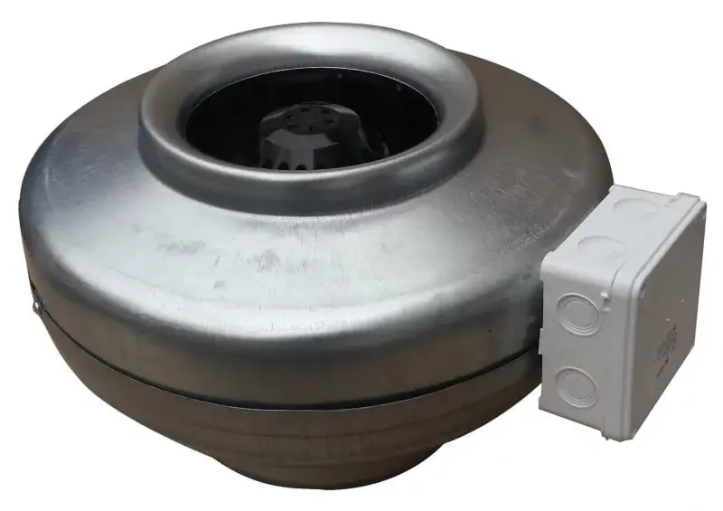 Legkelendőbb WK 150 Csőventilátor, rozsdamentes acél ház, 530m3/h, radiális, 007-0098, Dospel