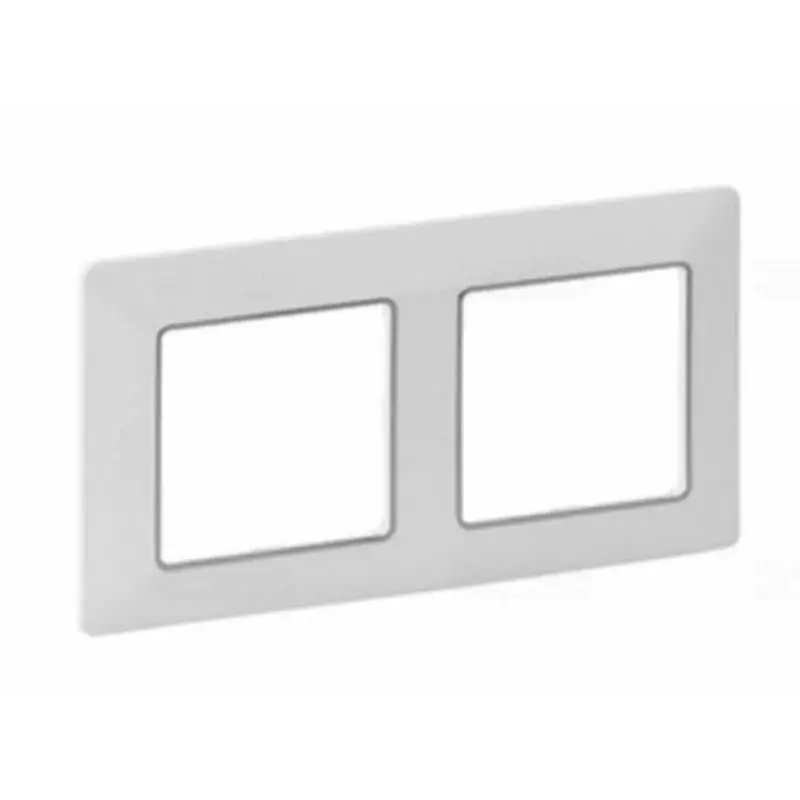 Legrand Valena Life kettős keret fehér–króm, Legrand 754032 Prémium