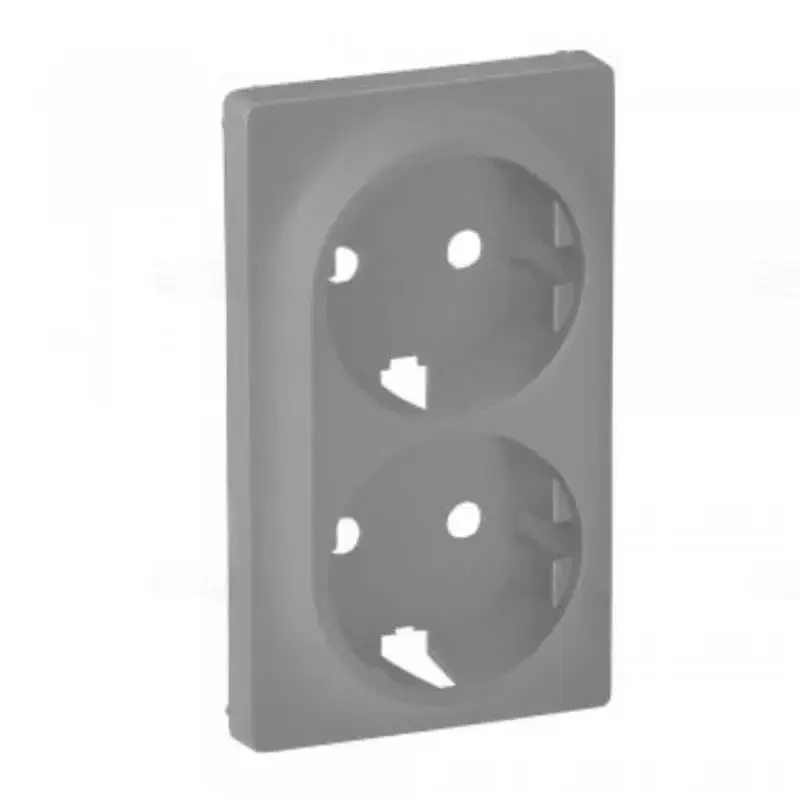 Legrand Valena Life 2x2P+F csatlakozóaljzat burkolat alumínium, Legrand 754952 Bestseller