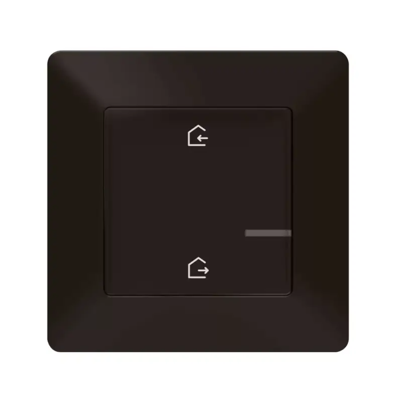 Legrand Valena Life okos forgatókönyv kapcsoló (távvezérlő) Home + Control alkalmazásban beállított érkezés / távozás forgatókönyvek indítására; díszítőkerettel, elemmel és kétoldalú ragasztóval szállítva fekete, Legrand 756386 Biztonságos fizetés
