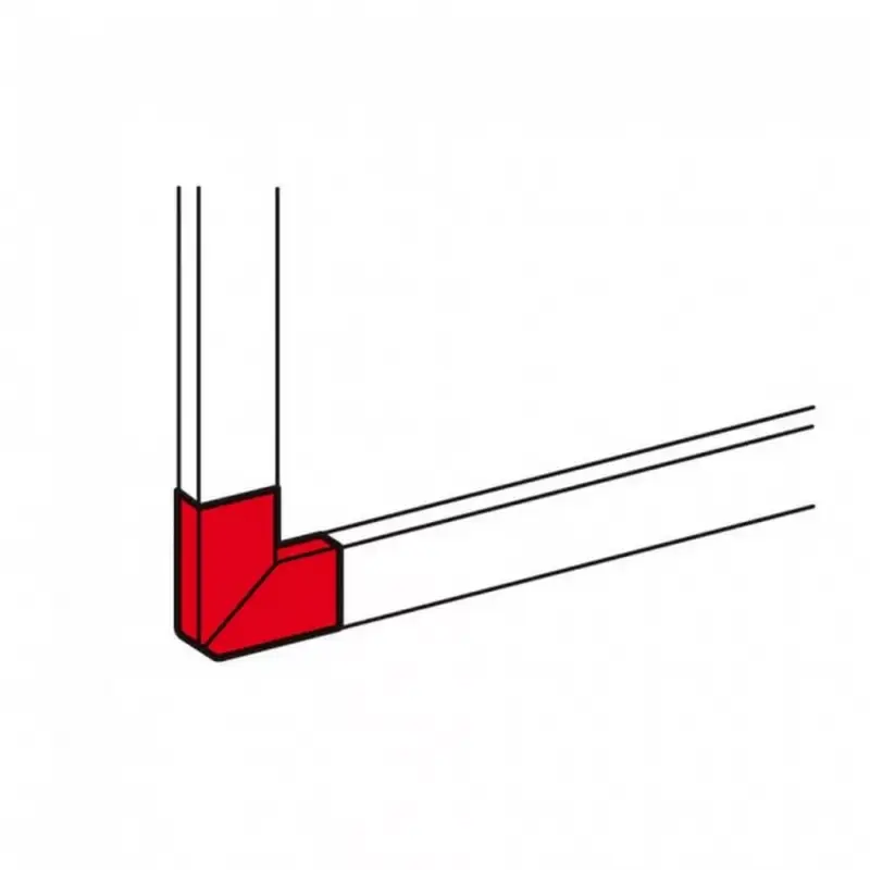 Utolsó esély Legrand DLP alu kanyarelem 50x150 Legrand 011245