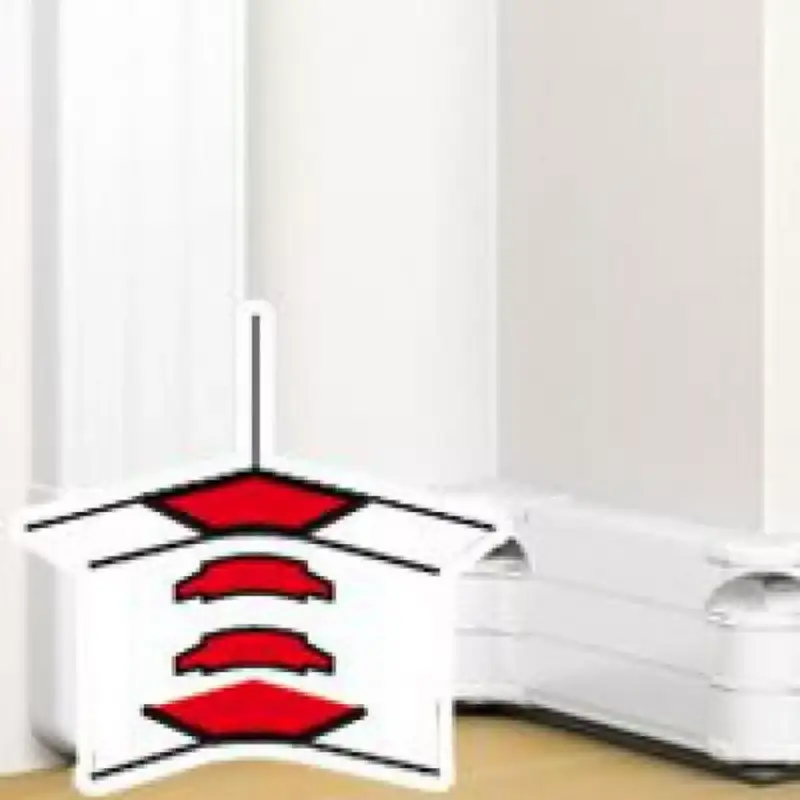 Kedvezményes ár Legrand DLP belső könyök elem bepattintható kábelcsatornához, állítható belső szög: 80 -120°, 180 x 50 mm, fehér Legrand 075626