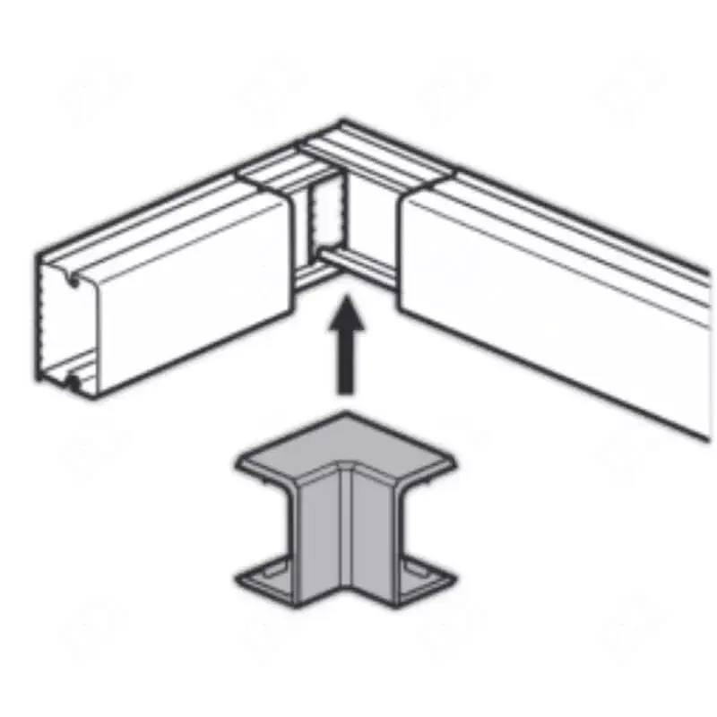Azonnal elérhető Legrand DLP eco mini belső könyök 15x10 mm Legrand 638101