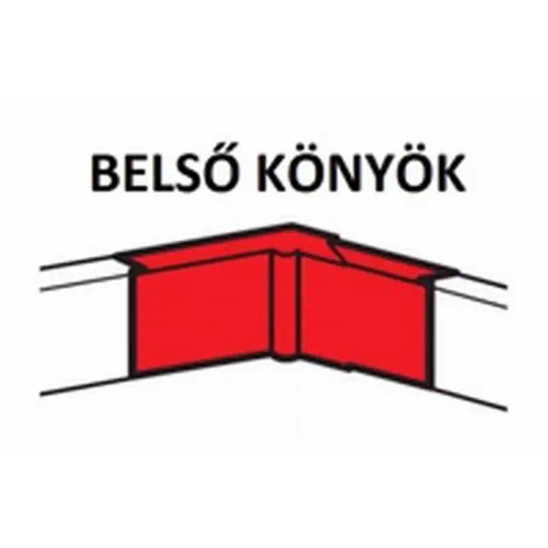Legrand DLP eco mini belső könyök 32x16 mm Legrand 638141 Legnépszerűbb