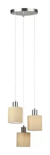 Csak ma Rábalux 5012 Natina Beltéri Függeszték barna-barna E14 3x MAX 25, IP20
