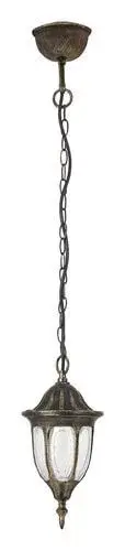 Rábalux 8374 Milano Kültéri függeszték antik arany-átlátszó E27 1x MAX 60, IP43 Prémium