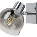 Rábalux 3248 Tarien Beltéri Spotlámpa króm-füstszínű üveg E14 1x MAX 40, IP20 Bestseller