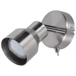 Rábalux 3183 Blake Beltéri Spotlámpa szatin króm-szatin króm GU10 1x MAX 50, IP20 Prémium