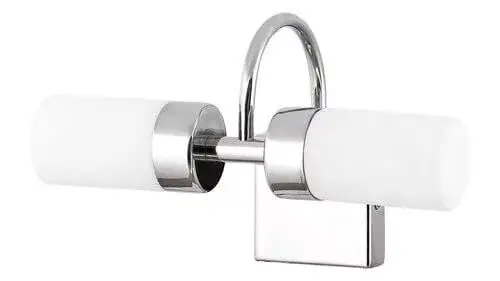 Rábalux 5714 Betty Beltéri Fürdőszobai lámpa króm-opál üveg LED 2x 4, IP44 Kiárusítás