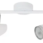 Vásárlói kedvenc Rábalux 6667 Karen Beltéri Spotlámpa fehér-fehér LED 2x 4, IP20