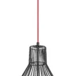 Rábalux 4754 Zille Beltéri Függeszték matt fekete-matt fekete E27 1x MAX 40, IP20 Kiárusítás