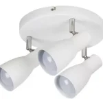 Alacsony ár Rábalux 6028 Ebony Beltéri Spotlámpa fehér-fehér E27 3x MAX 20, IP20