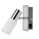 Outlet Rábalux 6096 Logan Beltéri Spotlámpa króm-fehér E14 1x MAX 40, IP20