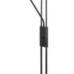 Rábalux 4554 Gamma Trend Beltéri Állólámpa matt fekete-fehér E27 2x MAX 15 + G9 1x MAX 40, IP20 Vedd meg most