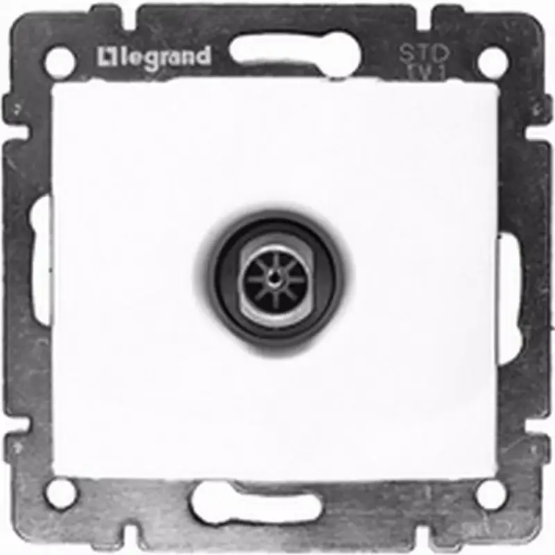 Legrand Valena TV antenna-csatlakozóaljzat átmenő, fehér Legrand 774431 Népszerű