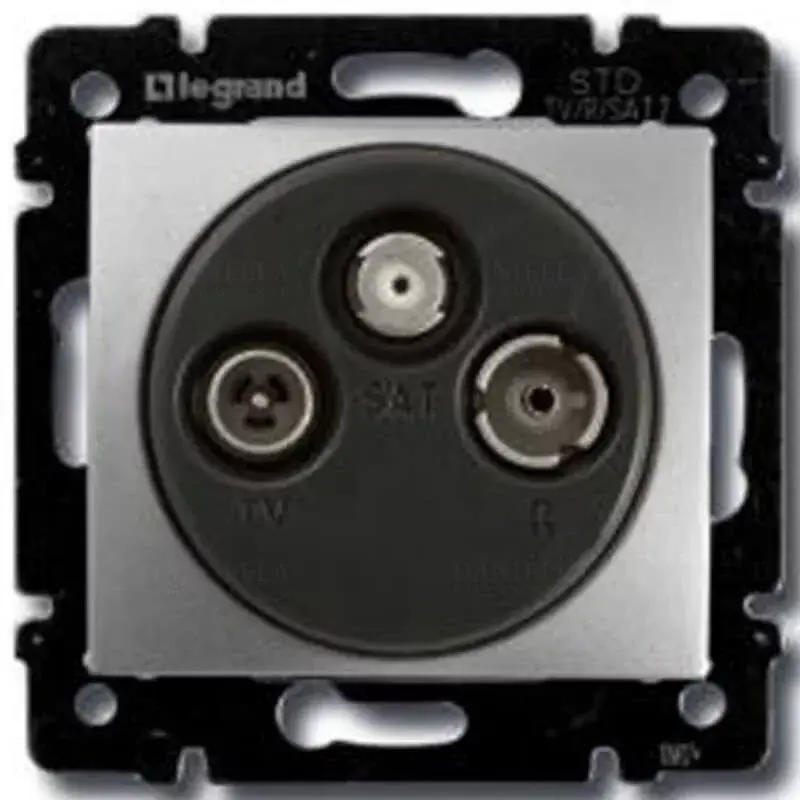 Legrand Valena InMatic TV-Rádió-SAT csatlakozóaljzat mechanizmus 10 dB Legrand 753064 Biztonságos fizetés