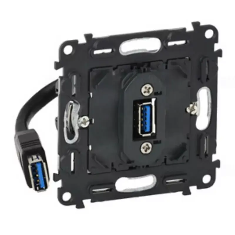 Legrand Valena InMatic elővezetékezett USB adatátviteli csatlakozóaljzat mechanizmus Legrand 753082 Árengedmény