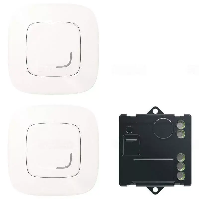 Legrand Valena Allure Netatmo párosított szett: alternatív kapcsolás mikromodul segítségével - 2 vezeték nélküli kapcsoló + mikromodul, gyöngyház Legrand 752950 Kihagyhatatlan ajánlat