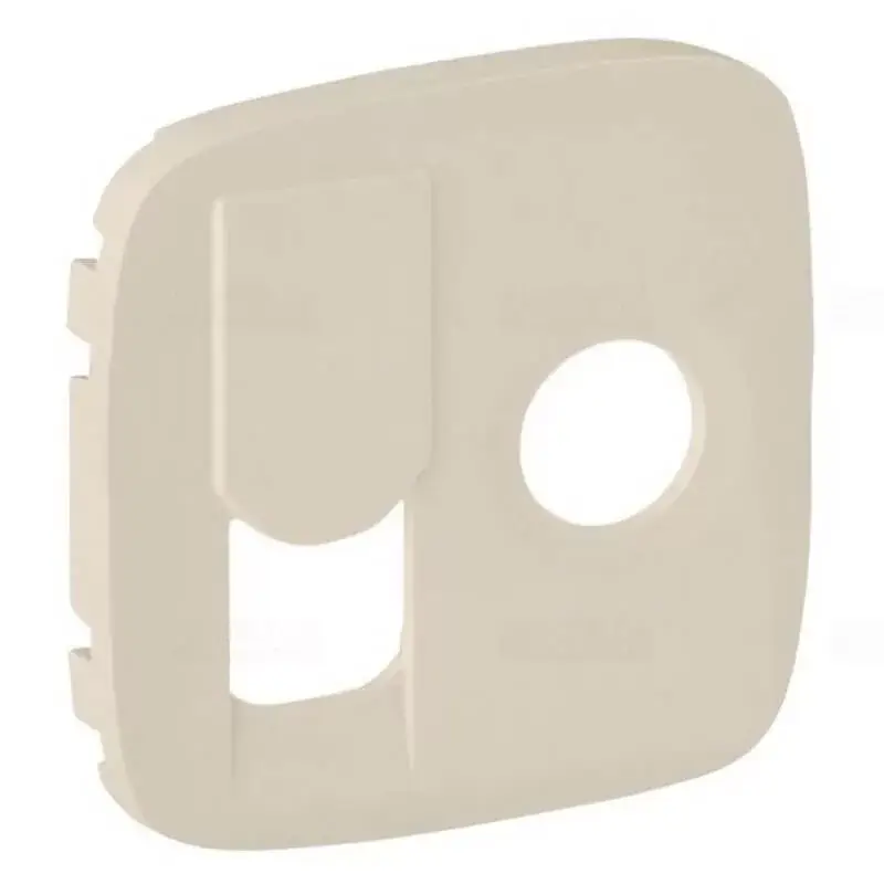 Biztonságos fizetés Legrand Valena Allure TV+RJ45 aljzat burkolat, elefántcsont Legrand 754836