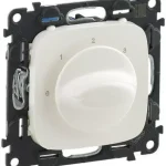 Legrand Valena Allure Ventilátor vezérlő (0-1-2-3 állású), burkolattal, gyöngyház Legrand 755179 Akciós ár
