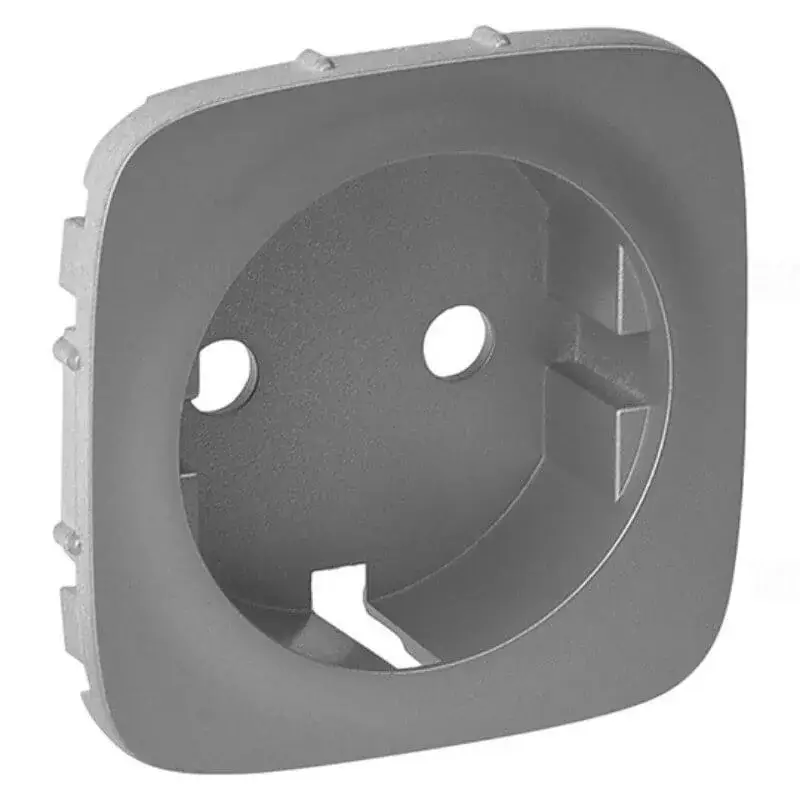 Legrand Valena Allure 2P+F csatlakozóaljzat burkolat, alumínium Legrand 755207 Utolsó esély