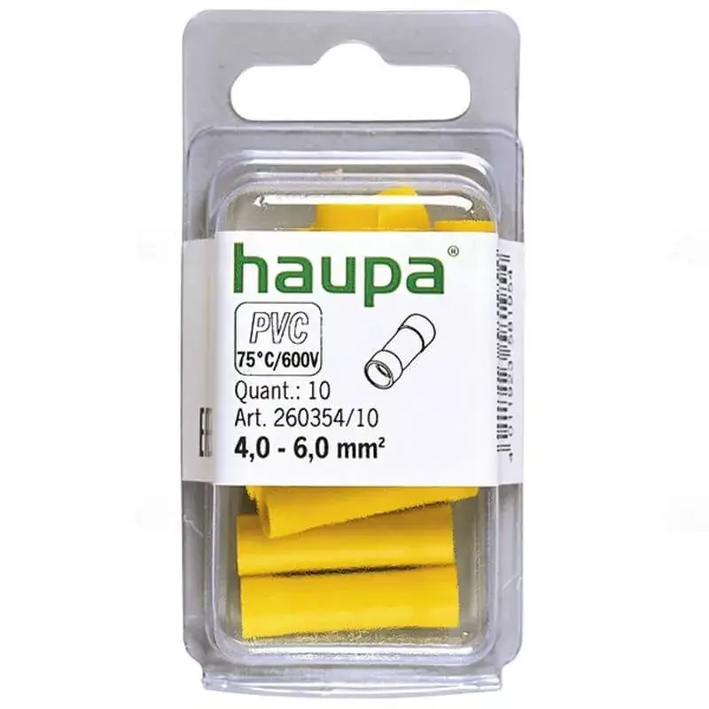 HAUPA Toldó hüvely 4,0-6,0/26,7mm STH 260354/10 SmallPack (10db/bliszter) Legkelendőbb