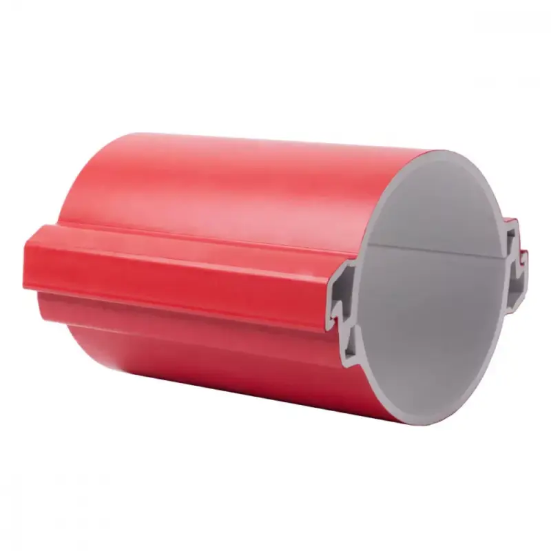 Újdonság KOPOS KOPOHALF® védőcső osztott 750N piros,PVC (3m/szál), 06110P/2_BA