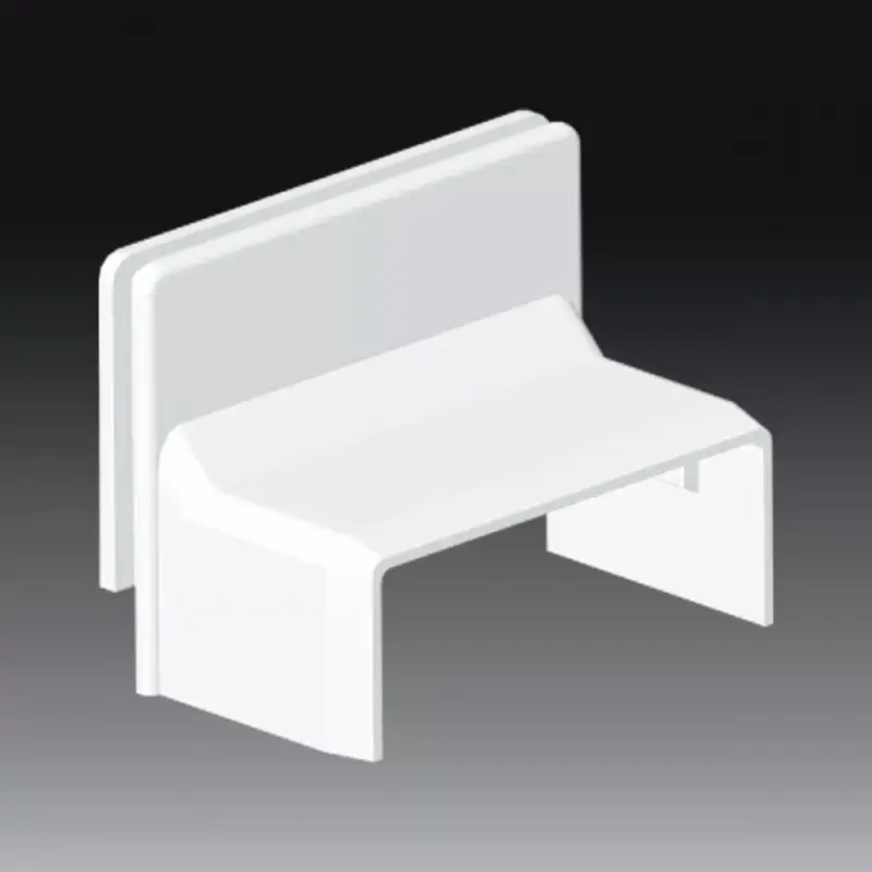 KOPOS Magasított gallér fehér LV 40X15, PVC, 8719 Z_HB Népszerű
