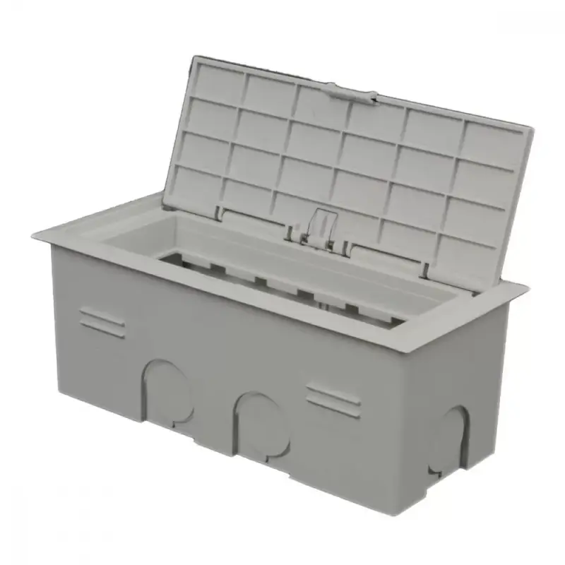 KOPOS Készülékdoboz multifunkciós halogénmentes 175x80x68mm világosszürke, PVC, KOPOBOX MINI B_KB Végkiárusítás
