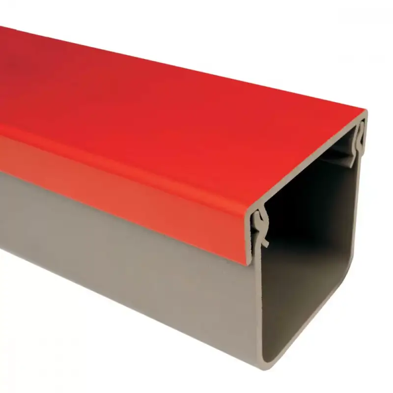 Vedd meg online KOPOS Földalatti csatorna 2m 100x100 piros-szürke IP30, PVC, (2m/szál), KOPOKAN 1_ZD