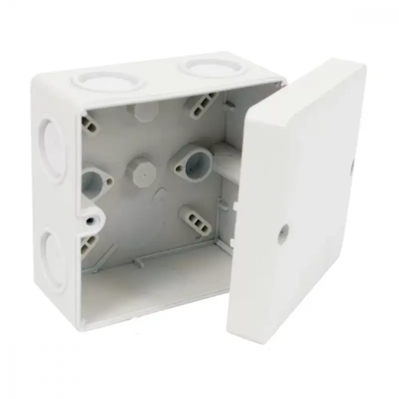 KOPOS Kötődoboz halogénmentes IP66 81x81mm, PP, fedél - PC-ABS, KSK 80_KA Olcsó